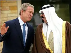 Bush vrea să ceară Arabiei Saudite petrol mai ieftin