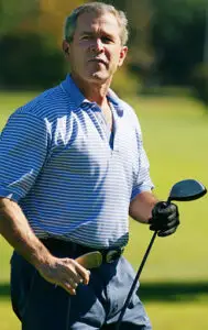 Bush nu mai joacă golf în semn de respect pentru soldaţii ucişi în Irak