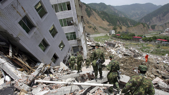 China: Zona devastată de seism va fi reconstruită în 3 ani