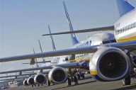 Ryanair opreşte 14 avioane la sol pentru perioada iernii