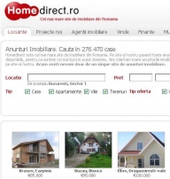 Homedirect.ro se lansează oficial dupa o investiţie de 1,5 mil. euro