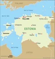 Estonia, în cădere liberă