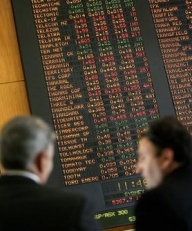 Recesiunea din Japonia „înroşeşte” Bursele europene