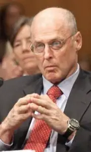 Paulson „nu intră în bani”, ci îl aşteaptă pe Obama