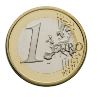 Euro, în uşoară creştere