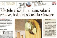 Revista „CAPITAL”: Efectele crizei în turism