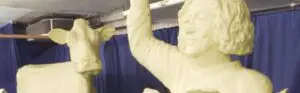 Industria din Iowa, un ultim omagiu pentru Michael: o statuie din unt