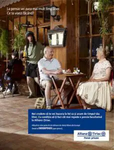 Allianz-Ţiriac Pensii Private se promovează cu Graffiti BBDO
