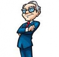 Warren Buffett ajunge personaj de desen animat