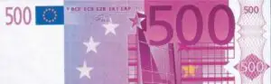 Franţa cere renunţarea la bancnota de 500 de euro