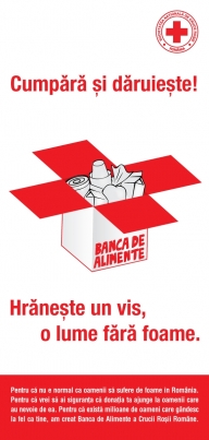 Carrefour Romania  impreuna cu Societatea Nationala de Cruce Rosie din Romania demareaza proiectul  „Banca de Alimente”