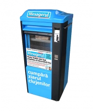 Atac la firmele de distribuţie: primele automate de presă din România