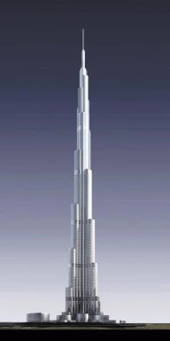 Liftul din Burj Dubai, blocat la înălţimea de 420 de metri