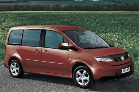 O nouă imagine cu MPV-ul low cost de la Dacia