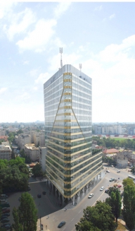 Clădirea Cascade Euro Tower a fost finalizată şi are un grad de neocupare de 35%