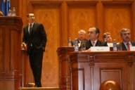 Boc: Prin depunerea moţiunii de cenzură, Ponta devine baronul pensiilor de lux