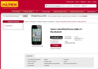 Altex vinde iPhone 4 în ţara noastră. Află la ce preţ