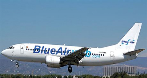 Românii nu circulă cu avionul prin ţară: Blue Air a suspendat toate cursele interne, din lipsă de pasageri