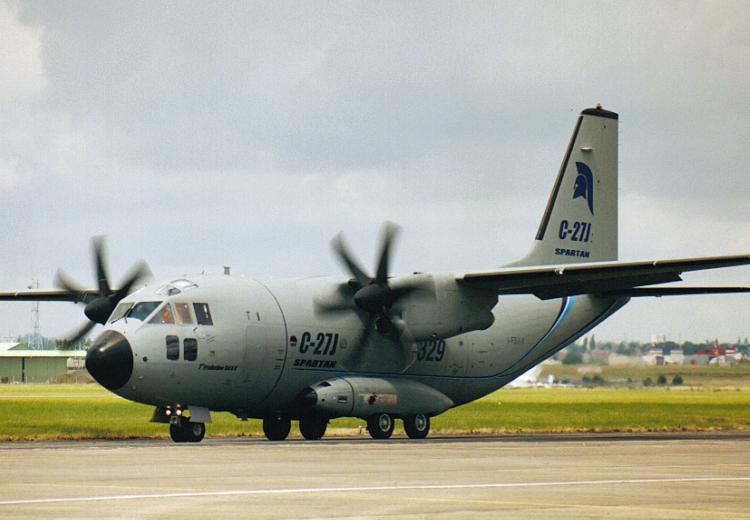 Primul avion C-27J  Spartan ar putea fi livrat României până la sfarşitul anului