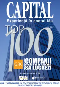 Revista Capital lansează ediţia a III-a a „Top 100 cele mai bune companii pentru care să lucrezi”