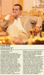 Top 300: George Becali, 2,8 – 3 miliarde $