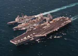 Un portavion american se îndreaptă spre Coreea