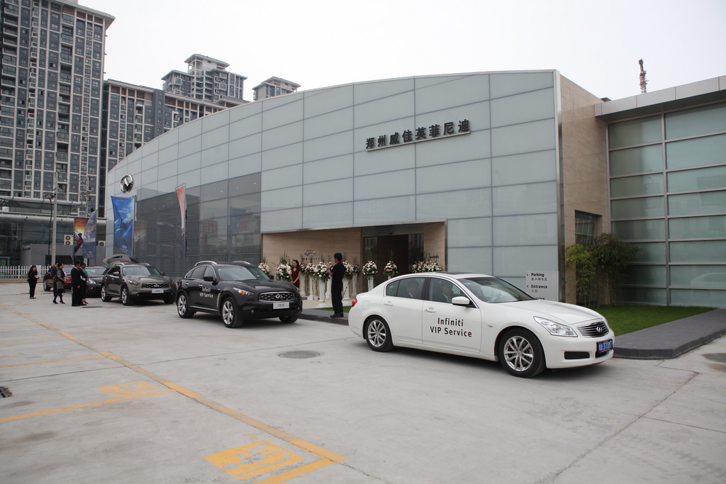 Nissan intenționează să dubleze rețeaua Infiniti din China