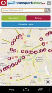 Aplicaţia Transport Urban powered by Vodafone include, mai nou, oraşele Cluj şi Timişoara