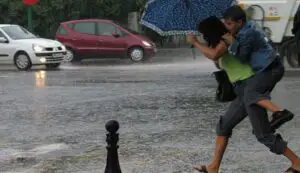 Inundaţii în nordul staţiunii Mamaia, în urma unei ploi torenţiale