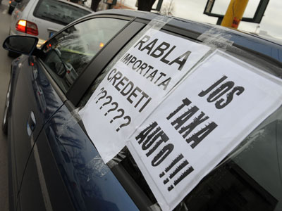 Taxa auto a reintrat în vigoare