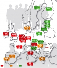 Piaţa europeană a muncii ne deschide uşa din dos