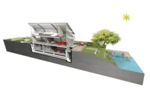 PREMIERĂ: A fost creată casa amfibie care se ridică la inundaţii