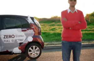 Am testat prima maşină electrică din România