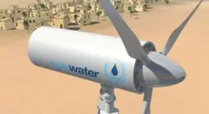 REVOLUŢIE TEHNOLOGICĂ: Această turbină eoliană produce apă din aer
