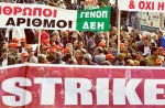 Manifestaţie la Atena împotriva disponibilizărilor din siderurgie
