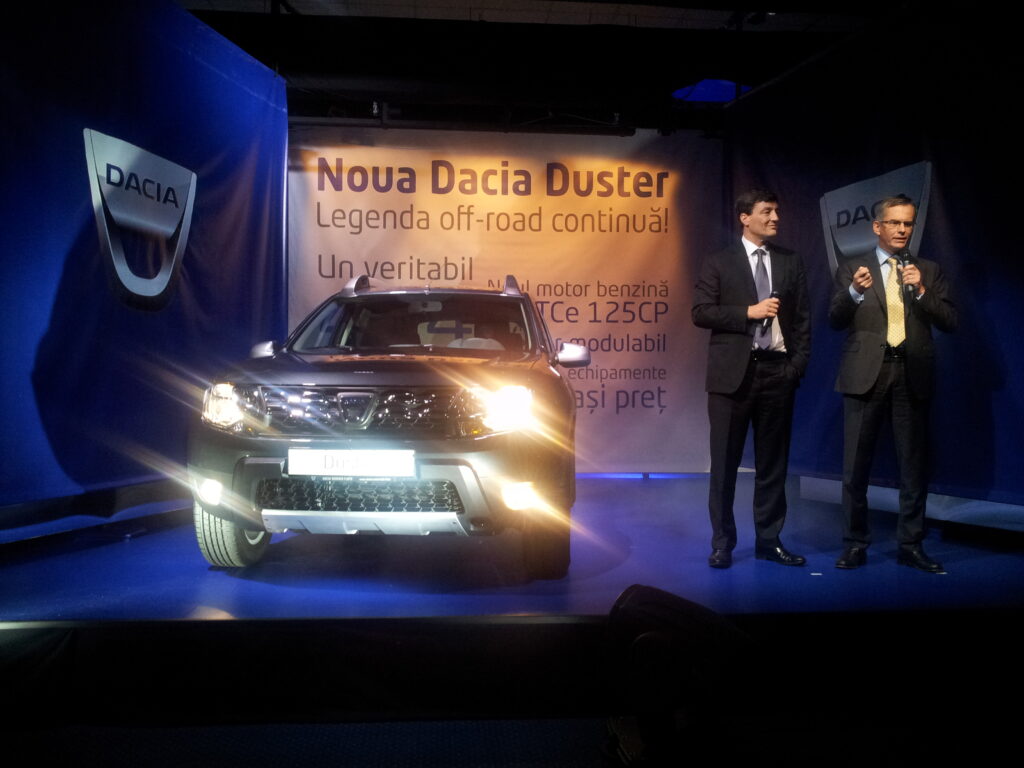 Dacia Duster, prezentat în această seară în România