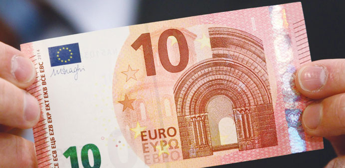 Noua serie a bancnotelor de 10 euro va intra în circulaţie din 23 septembrie