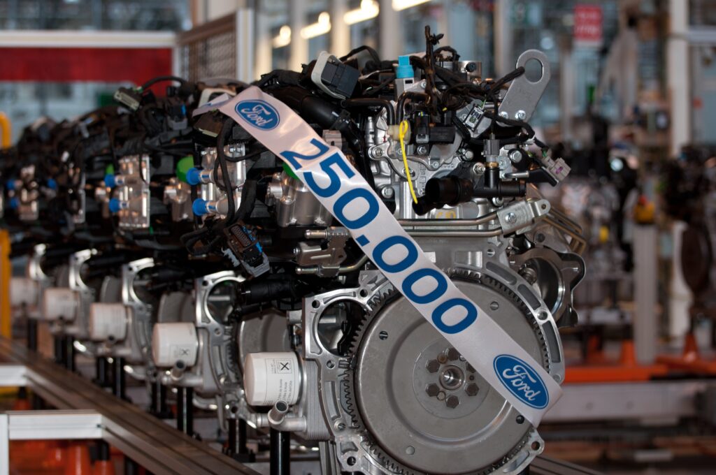 Ford a ajuns la motorul EcoBoost cu numărul 250.000 produs la uzina din Craiova