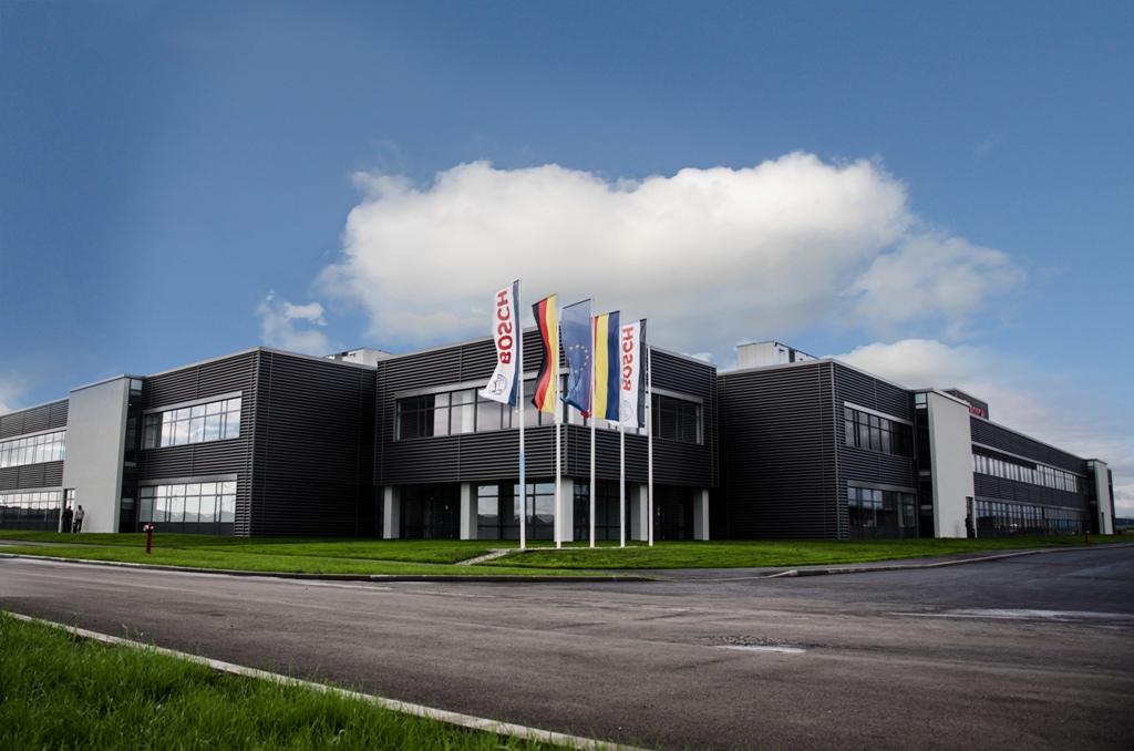 Fabrica Bosch din Cluj construită în timp record