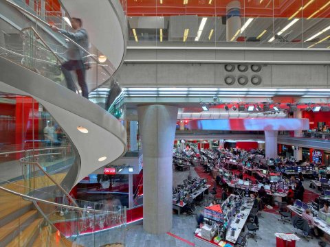 FOTO Cum arată cele mai spectaculoase spații de birouri din lume