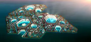 FOTO Un oraș plutitor futuristic ar putea deveni realitate în China