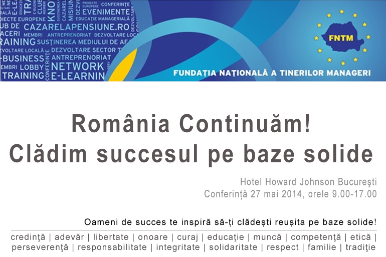 Participa si tu in 27 mai 2014 la ziua dedicata succesului in afaceri!