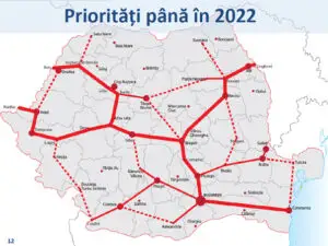S-au publicat anunțurile pentru studiile de fezabilitate pentru 10 tronsoane de autostradă. În total însumează aproape 1.000 de kilometri