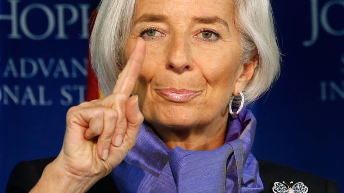 Lagarde, FMI: Băncile „trebuie să înveţe cum să servească economia”