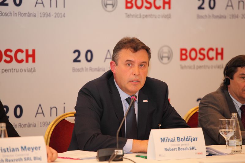 Mihai Boldijar, Bosch: Anul acesta ne consolidăm