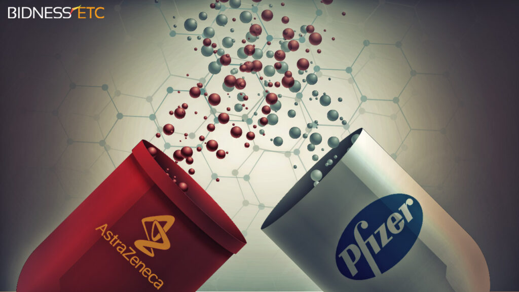 Pfizer a majorat oferta pentru preluarea rivalei AstraZeneca la 117 mld. dolari