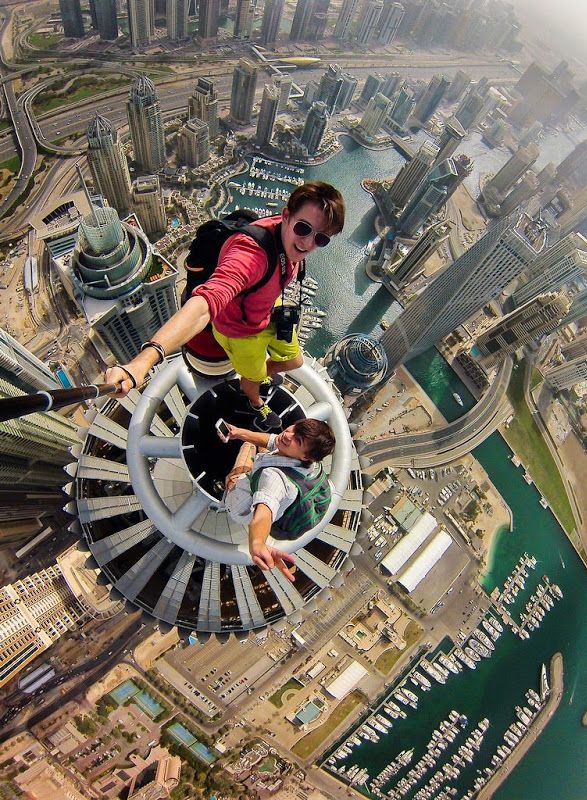 Imagini incredibile de pe cele mai înalte clădiri din Dubai