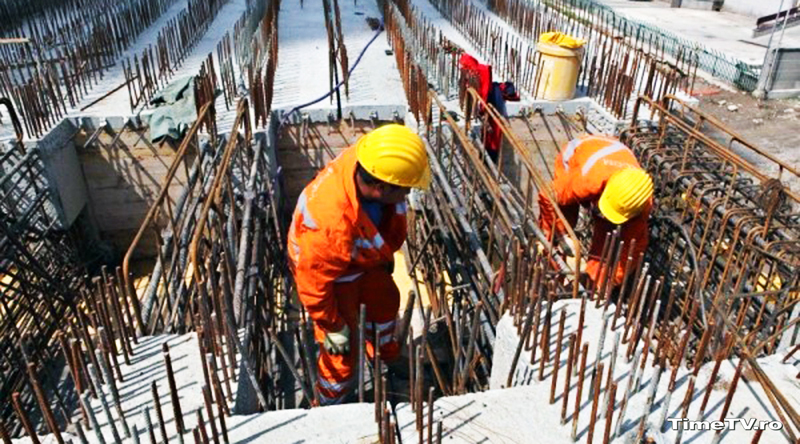 INS: Volumul lucrărilor de construcţii a crescut cu 12,3% într-o lună
