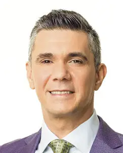 Tablou cu regretabil cuplu de miniștri