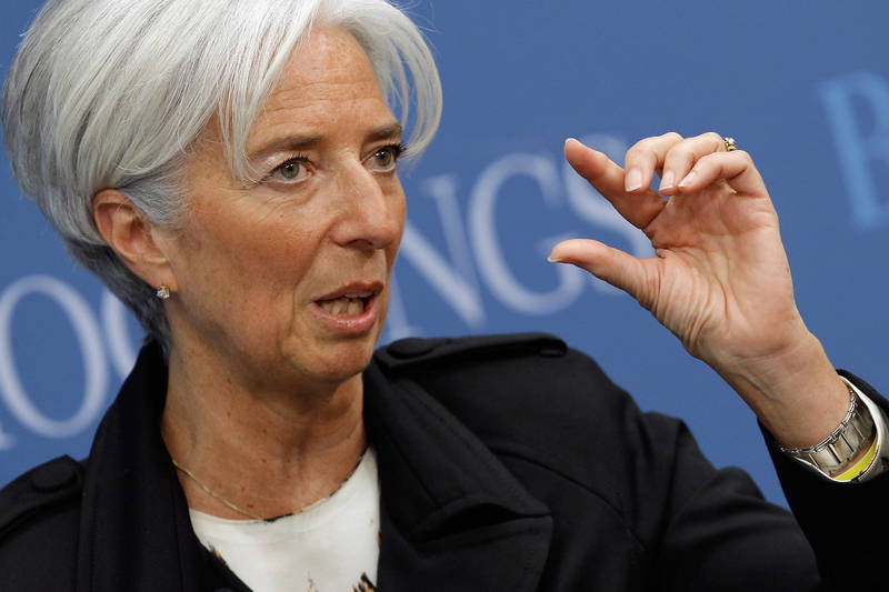 Christine Lagarde: Fed ar putea majora rata dobânzii de referinţă la mijlocul anului